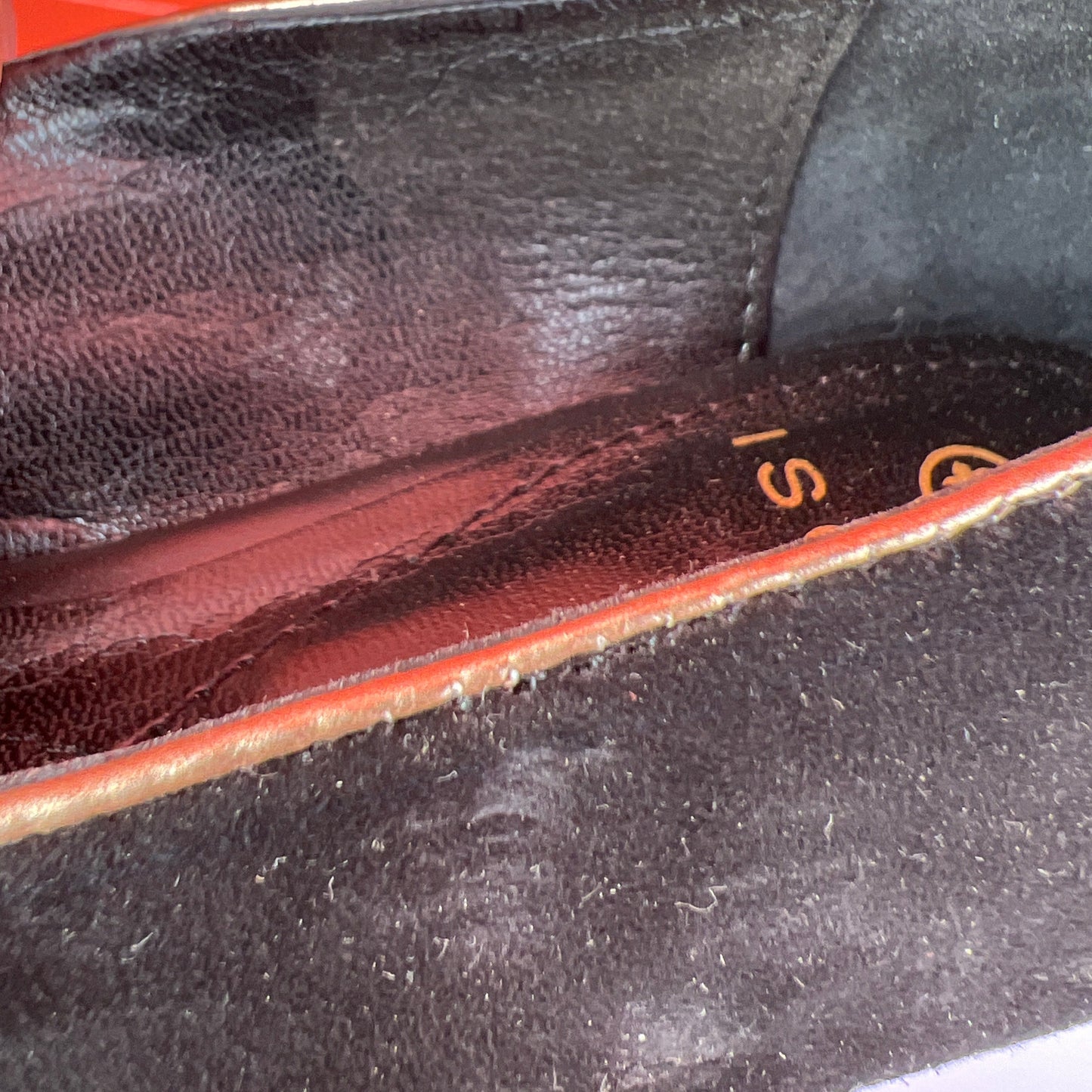 Woman’s Isola •Donna• Jeweled Smoking Shoe 6M Black Suede Leather