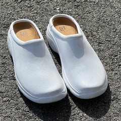 Women's NURSE MATES •Quarky• EVA Clog 7MW White