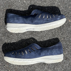 Comfortiva by SoftSpots Women’s •Tinsley• Comfort Slip on 8.5W Blue Suede