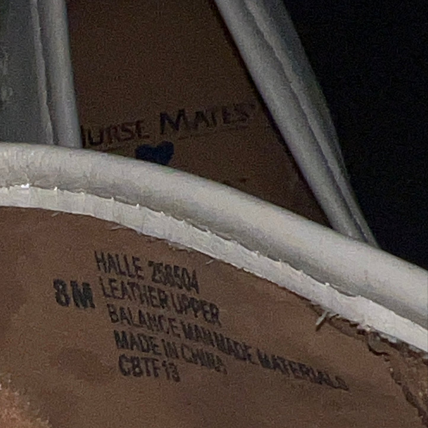 Women’s Nurse Mates Halle Pillow Top Clog 8M White Leather