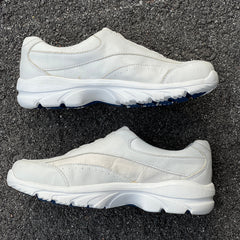 Women's NURSE MATES •Sami• Slip-on Athletic 9.5M White Leather