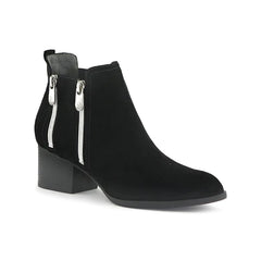 ADRIENNE VITTADINI Women's •Ravi• Block-heel Ankle Bootie