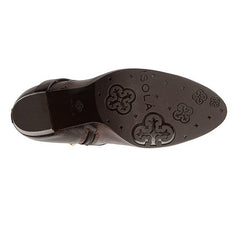 Isola Women's Colleen •Java Brown Leather• Harness Bootie - ShooDog.com
