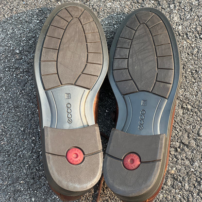 Men’s Ecco  Derby Dress Oxford 44EU Brown  Leather