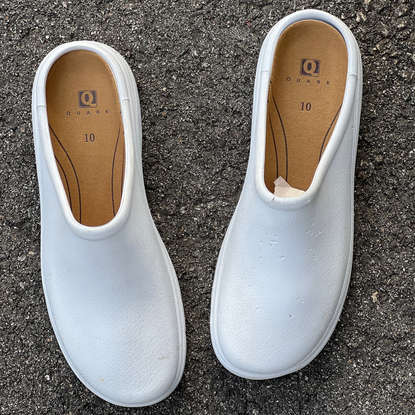 Women's  NURSE MATES  •Quarky•  EVA Clog 10MW  White