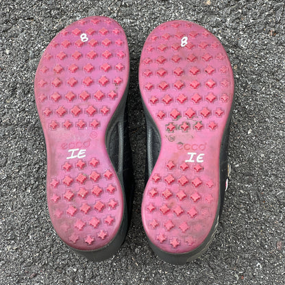 Women’s Ecco  Biom Spikeless Golf Shoes 39EU -Black/Pink- Hydromax Yak Leather