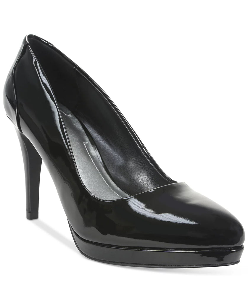 Women's Tahari •Party• Black Patent Leather Platform Pump