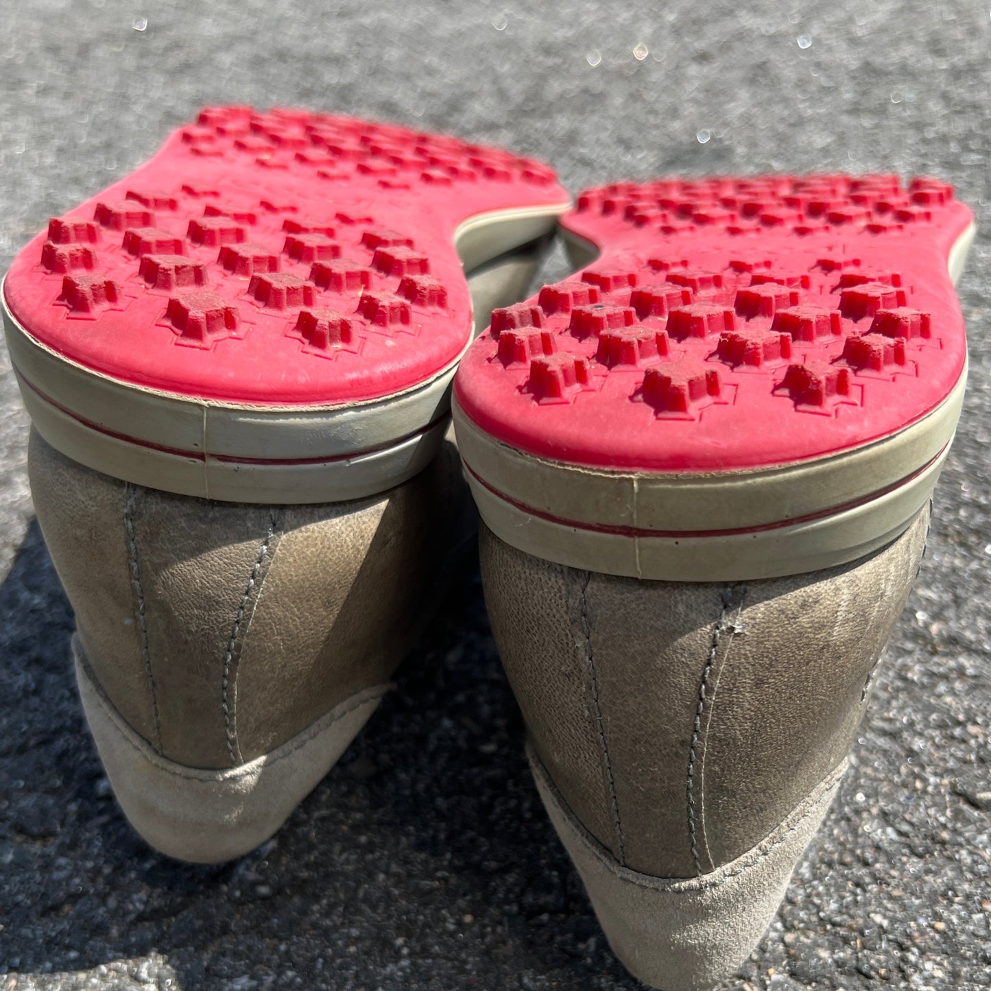 Men’s Ecco Street Premier Cleat-less Golf Shoe 45EU • Khaki • Hydromax Leather