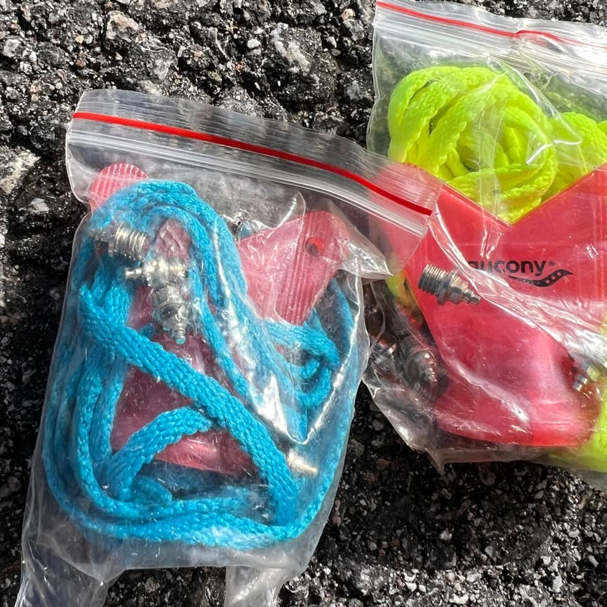 Saucony Track Spike Replacement Kits- sold as a lot