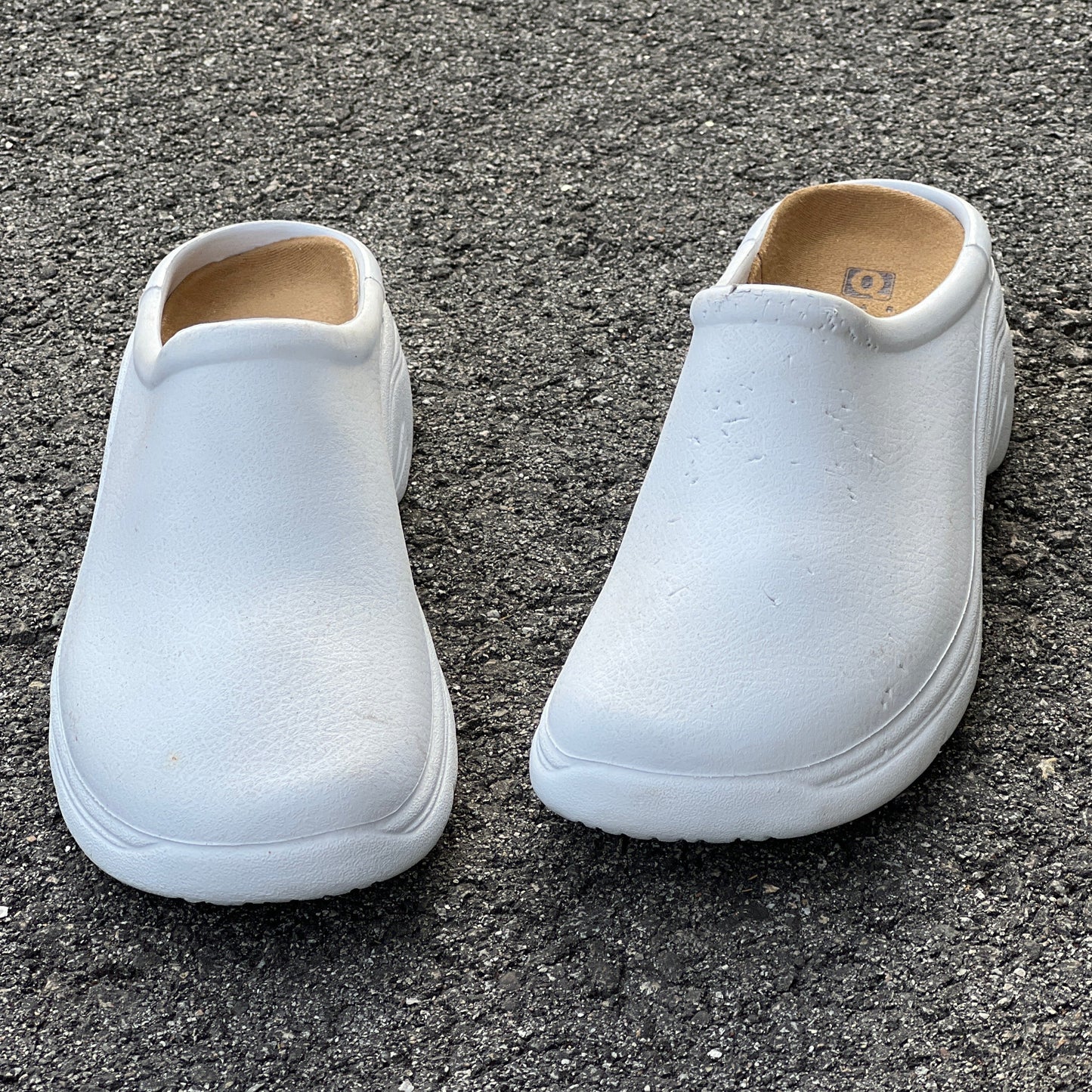 Women's  NURSE MATES  •Quarky•  EVA Clog 10MW  White