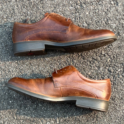 Men’s Ecco  Derby Dress Oxford 44EU Brown  Leather