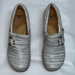 Women’s Nurse Mates Dakota Pillow-top Comfort  Clog 8M Grey Timber Leather