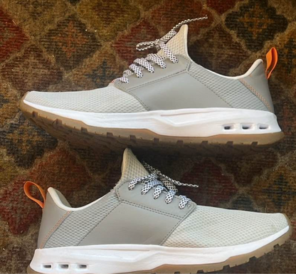 Men's Columbia  PFG Tamiami™ Fishing Shoes 9M - SLATE GREY/LIGHT ORANGE