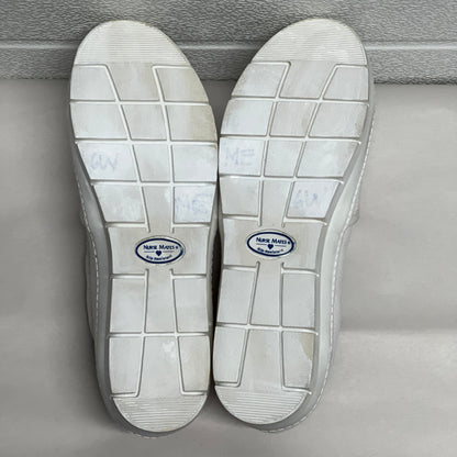 Women’s Nurse Mates Adela Twin-gore Slipon 6W White Leather