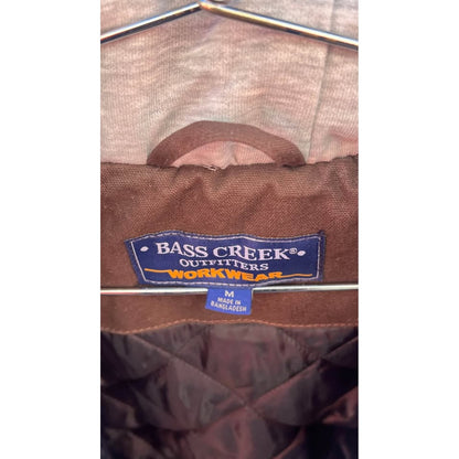 Men's Bass Creek Outfitters Workwear Hooded Jacket  size Medium