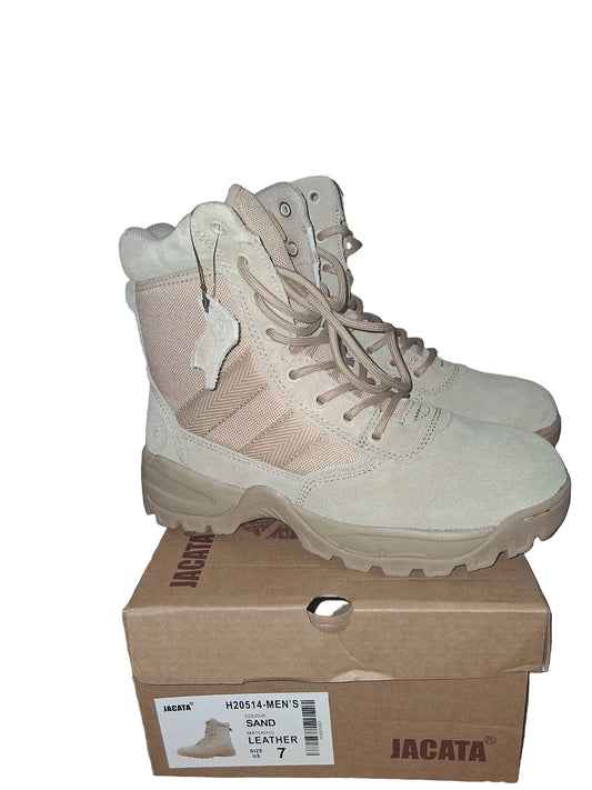 Jacata H20514 Tactical Boot  Sand Leather/Nylon