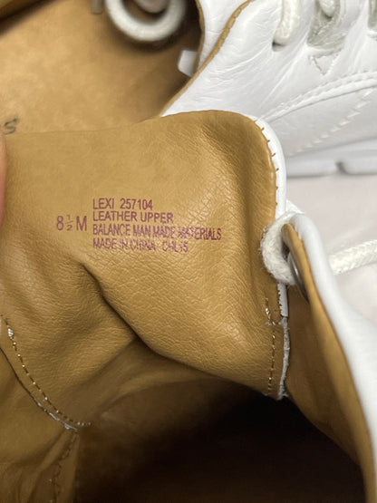 Women’s Nurse Mates Lexi pillowTop Lace up 8.5M White Leather