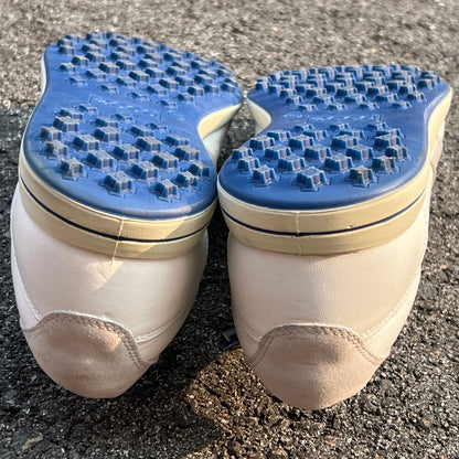 Men’s Ecco Street Premier Cleat-less Golf Shoe 46EU •White/Blue• Leather