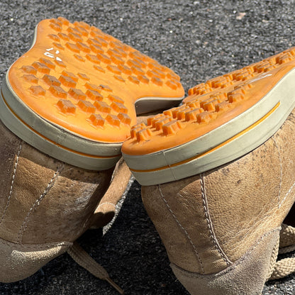 Men’s Ecco Street Premier Cleat-less Golf Shoe 45EU • Tan Leather