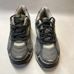 Womens Saucony Ridge Tr-Original Trail Running Shoe - Gray/Green- Size 7M Preowned Athletic