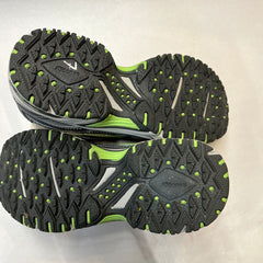 Womens Saucony Ridge Tr-Original Trail Running Shoe - Gray/Green- Size 7M Preowned Athletic