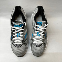 Saucony Womens Grid Cohesion 6 -Silver/ Lt. Blue- Running Shoe -Preowned Athletic