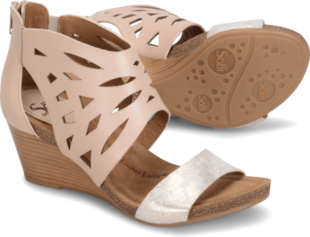 SOFFT Women's •MYSTIC• Zip Wedge Sandal - ShooDog.com