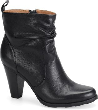 SOFFT Women's Toby •Black Leather•  Ankle Boots - ShooDog.com