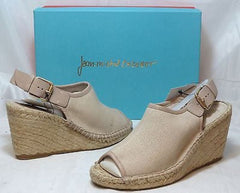 JEAN-MICHEL CAZABAT Women's Mariela Wedge - Stone - MSRP $245 - ShooDog.com