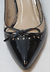 ELLEN TRACY Women's Bindy Slingbacks - Sand/Black - Sz 7-9 NIB - MSRP $109 - ShooDog.com