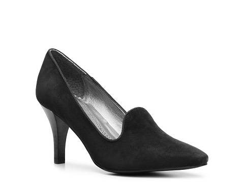 TAHARI Women's  -Jada-  Black Suede Pump - ShooDog.com