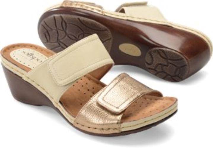 SOFTSPOTS Women's •Pamana•  Wedge Slide Sandal - ShooDog.com