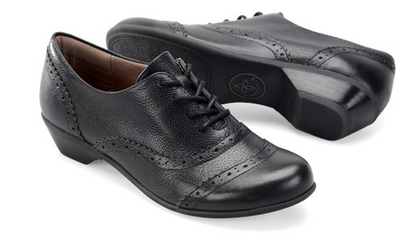 COMFORTIVA Women's •Reddell•  Brogue Oxford 10M Brown Multi Leather