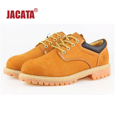 Men's JACATA •Low-Cut Work Oxford• 8651 Wheat Nubuck - ShooDog.com