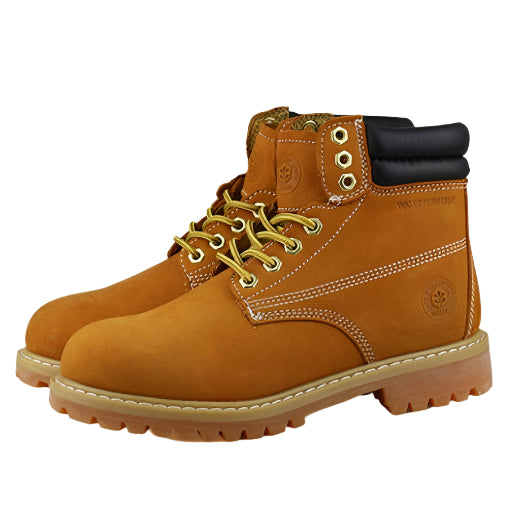 Men's JACATA 6" Classic Nubuck Work Boot - 8601 Wheat - ShooDog.com