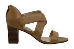 ADRIENNE VITTADINI Women's  •Rowsey• Heeled Leather Sandal