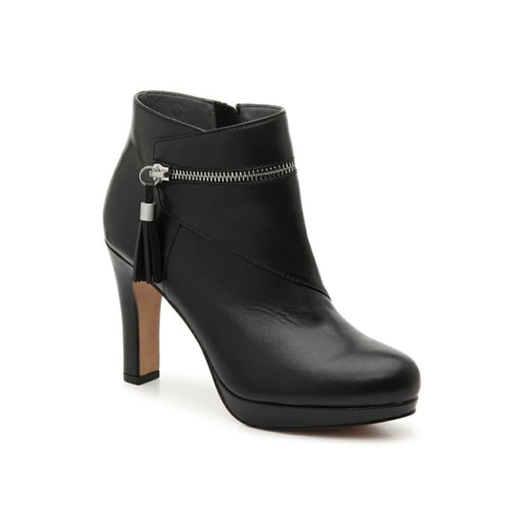 ADRIENNE VITTADINI Women's  • Plake • Leather Platform  Bootie
