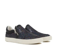 Ash Women's Intense Bis Fashion Sneaker  -Black Twinkle- - ShooDog.com