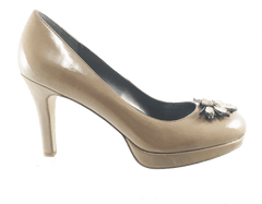 TAHARI Women's  •Lina ~ Jewel•  Platform Patent Leather Pump - ShooDog.com