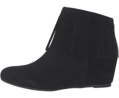 COMFORTIVA Women's •Riverton• Fringed Ankle Boot, - ShooDog.com