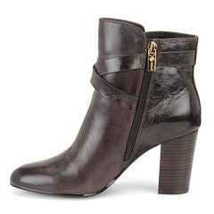 Isola Women's Colleen  •Java Brown Leather• Harness Bootie - ShooDog.com